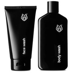 Black Wolf lave-visage au charbon poudre: nettoyage en profondeur des pores.