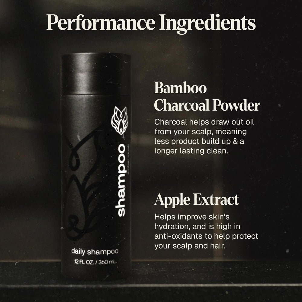 Parfum bourbon-tabac du shampoing Black Wolf parfume la douche