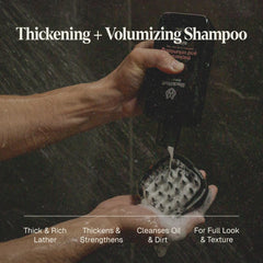 Black Wolf shampoo foam lather energizing cleansing