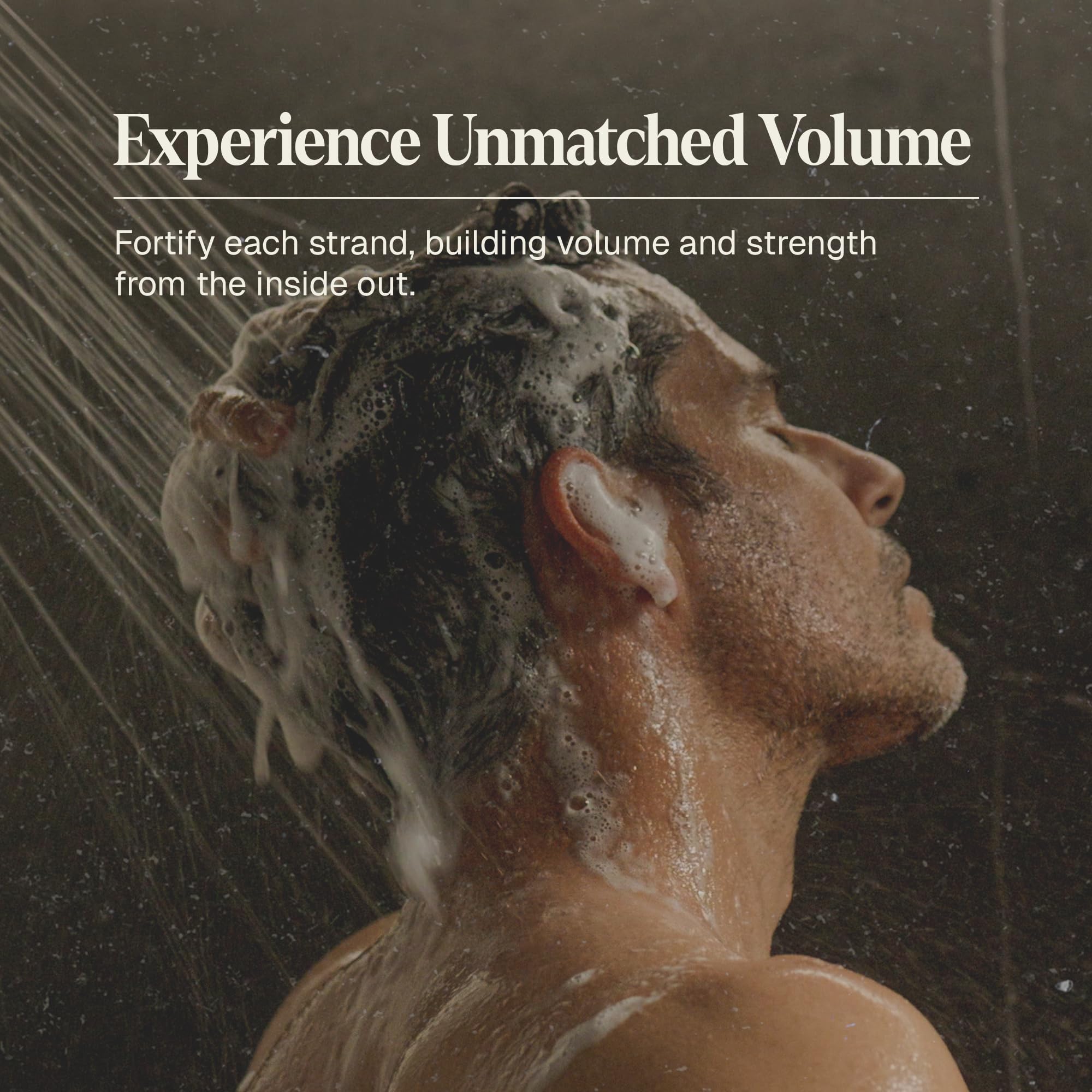 Black Wolf shampoo with keratin and rice protein strengthens strands