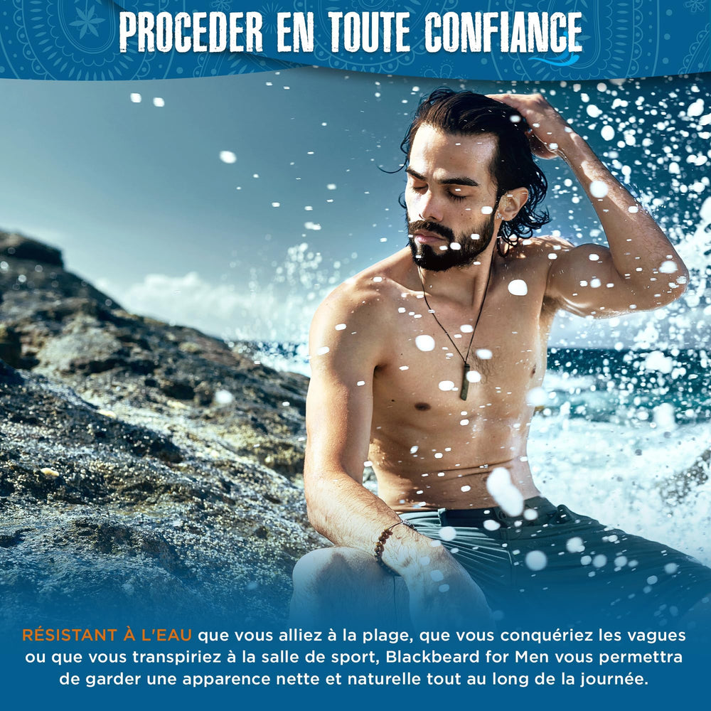 Blackbeard for Men – teinte réglable pour barbes et zones clairsemées.
