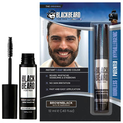 Blackbeard pour hommes couleur barbe instantanée pour un look naturel toute la journée