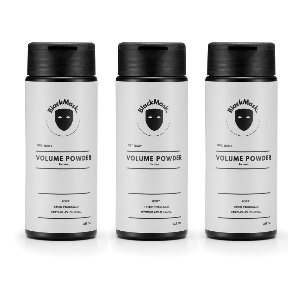 BlackMask Poudre de texture pour hommes — application facile et volume instantané
