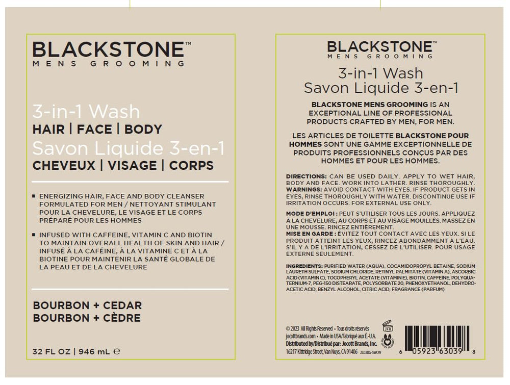 Blackstone 3-en-1: emballage pratique prêt pour le quotidien.