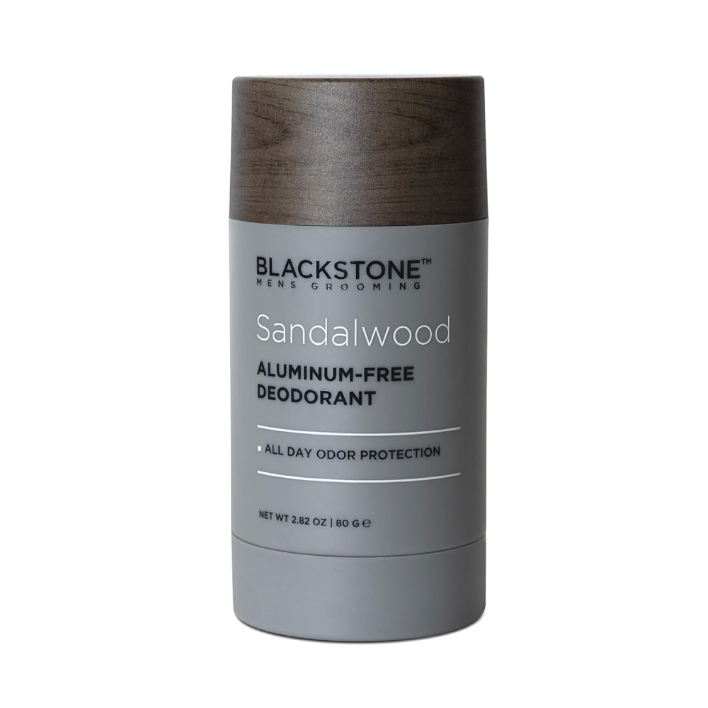 Étiquette sans cruauté et sans parabènes du déodorant Blackstone