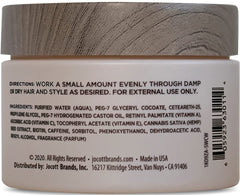 Blackstone pomade delivers medium hold and natural shine for effortless styling