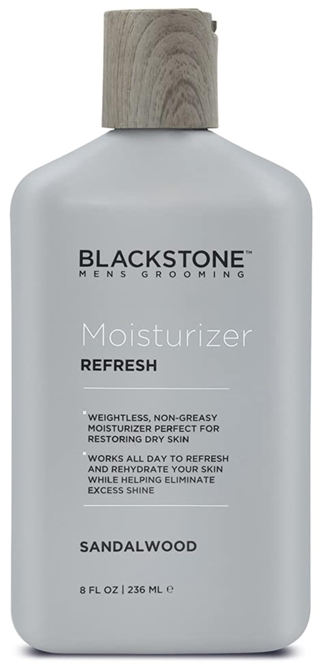 Blackstone Soin Visage Homme Refresh – flacon, hydratation légère et non grasse.