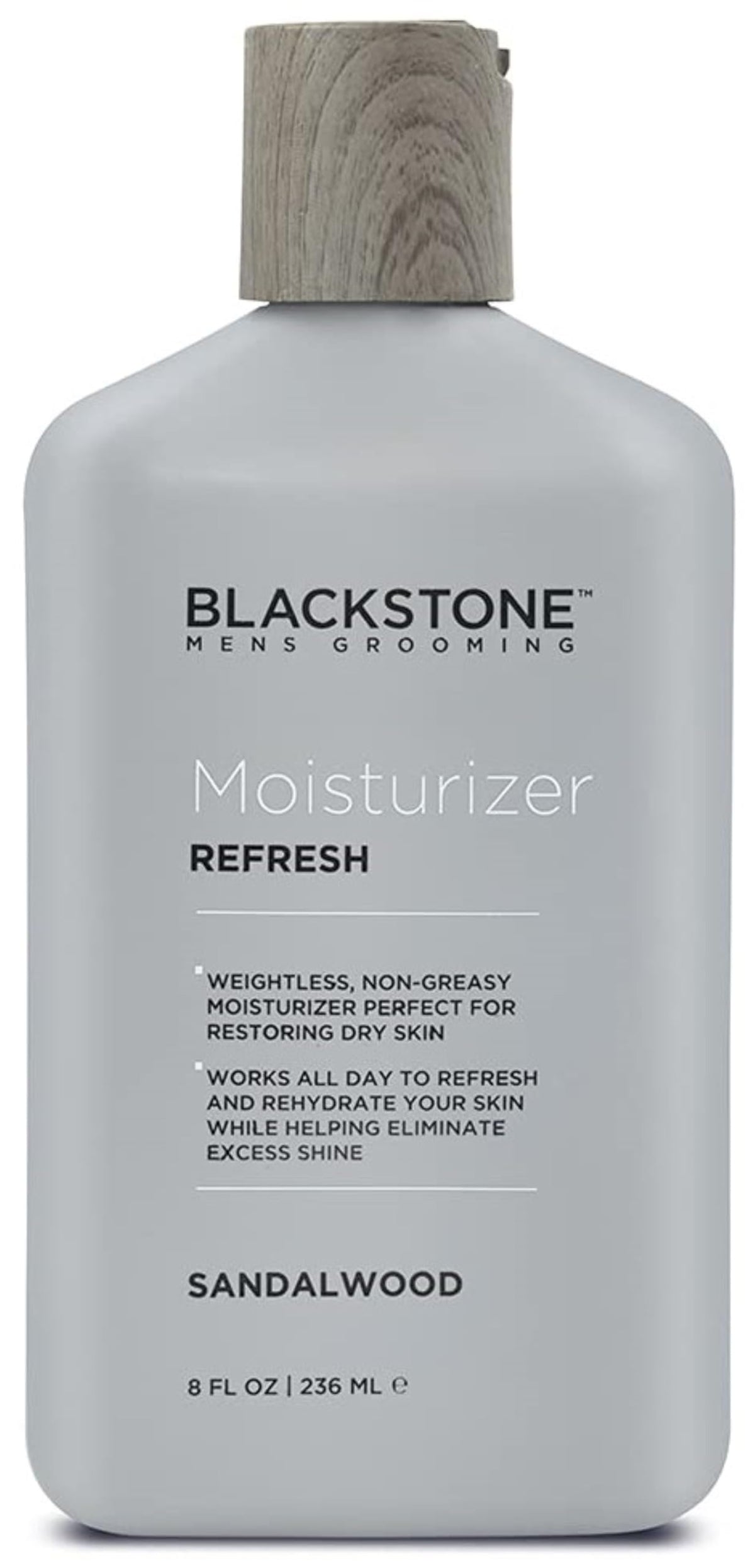 Blackstone Soin Visage Homme Refresh – flacon, hydratation légère et non grasse.