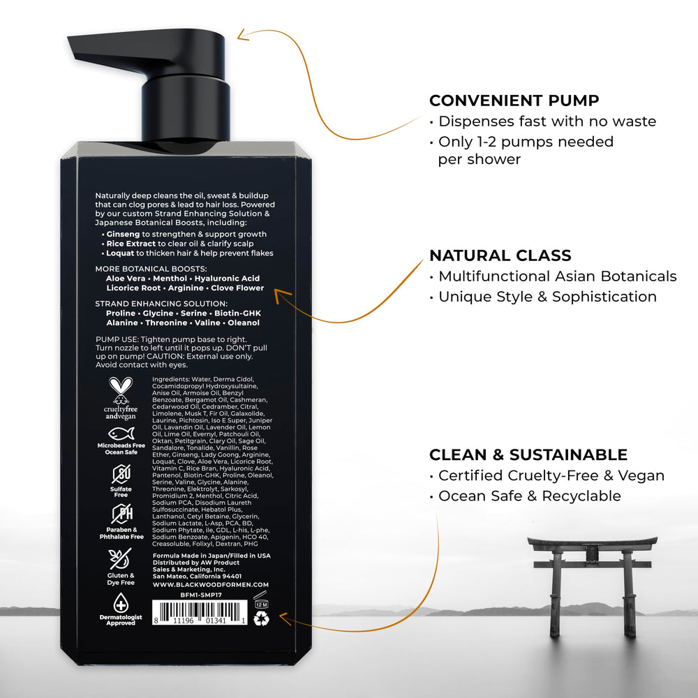 Mousse de shampooing révélant l’application et la texture riche du produit.