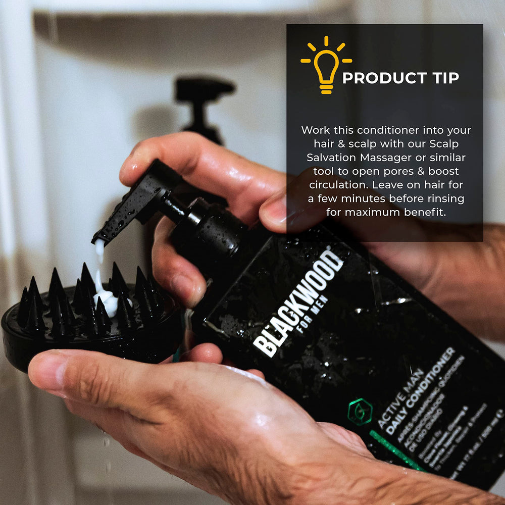 Protection anti-pollution et antioxydants Blackwood For Men: vitamine C et arginine.