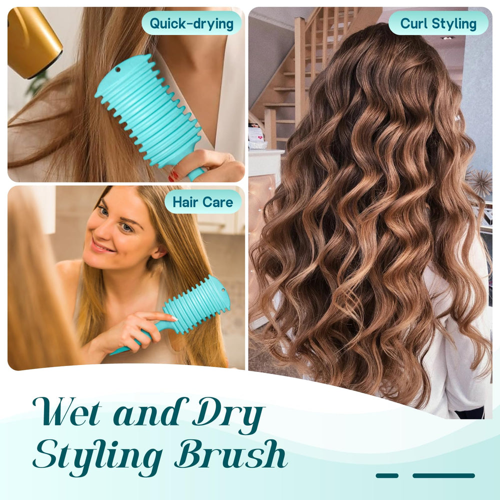 Brosse BLACKYEW peut démêler sans tiraillement, préserver la texture des boucles.