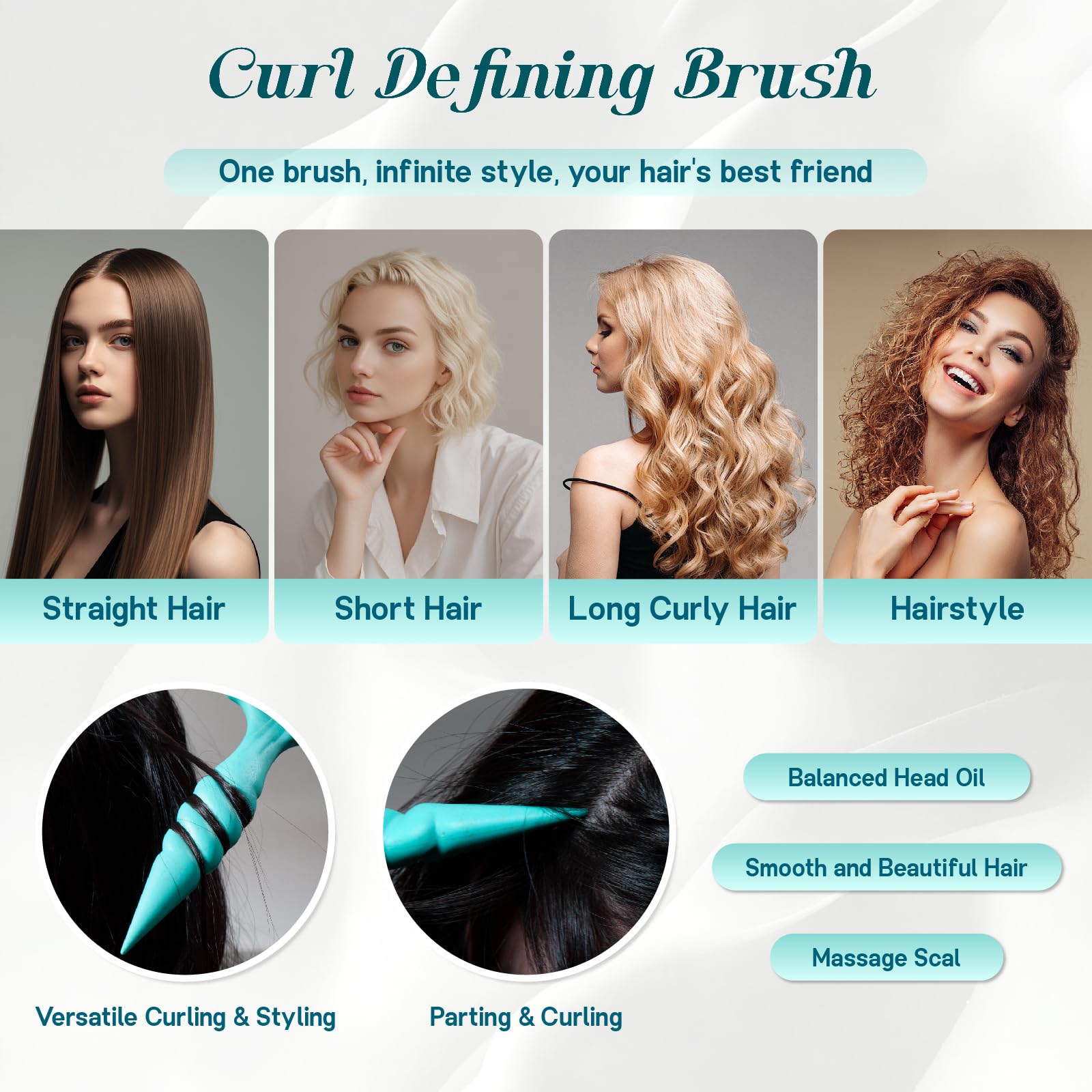 Brosse BLACKYEW pratique pour coiffage quotidien à domicile ou en déplacement.