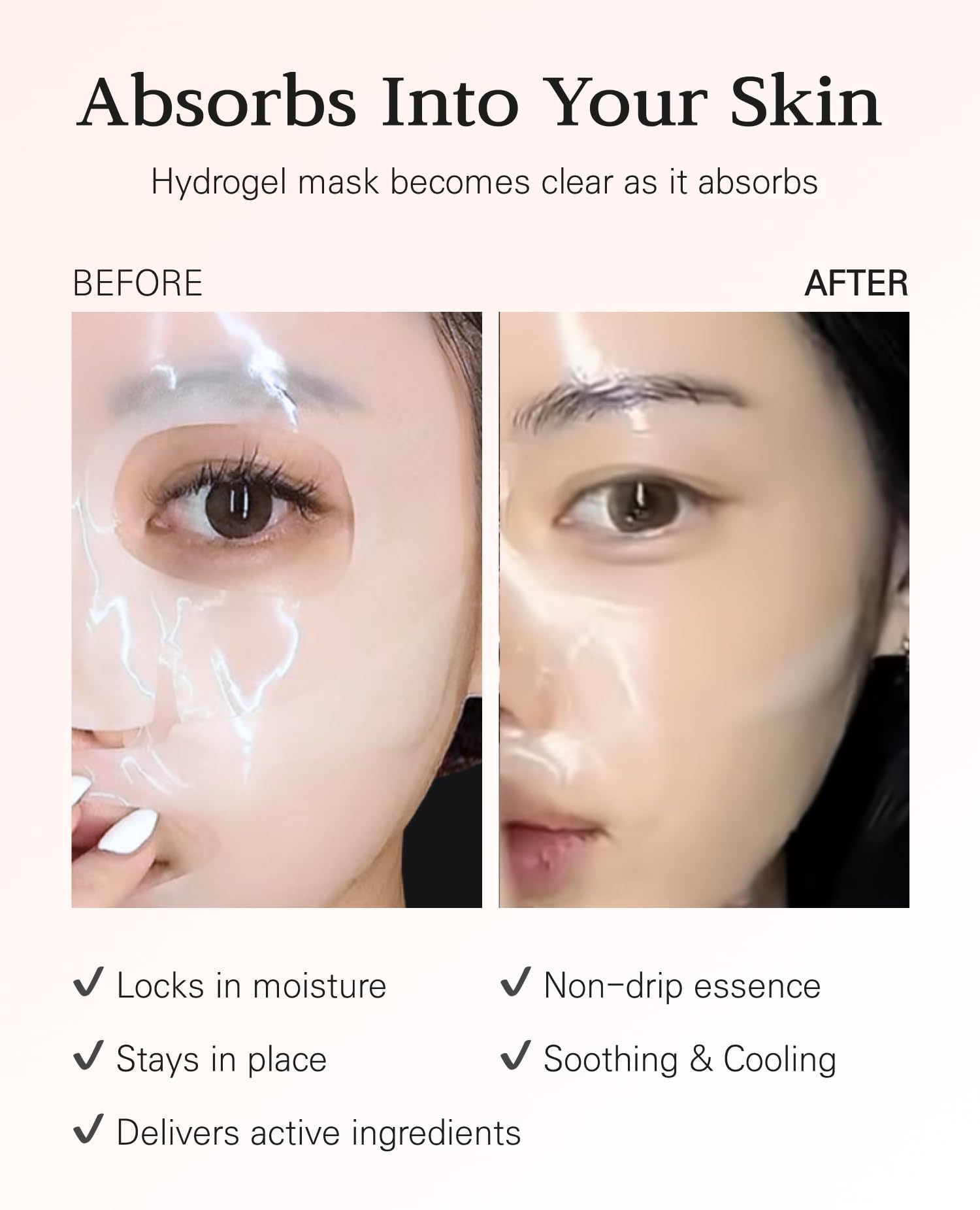 BLANC DUBU Nuborn Cell Hydrogel Masque formulation coréenne douce