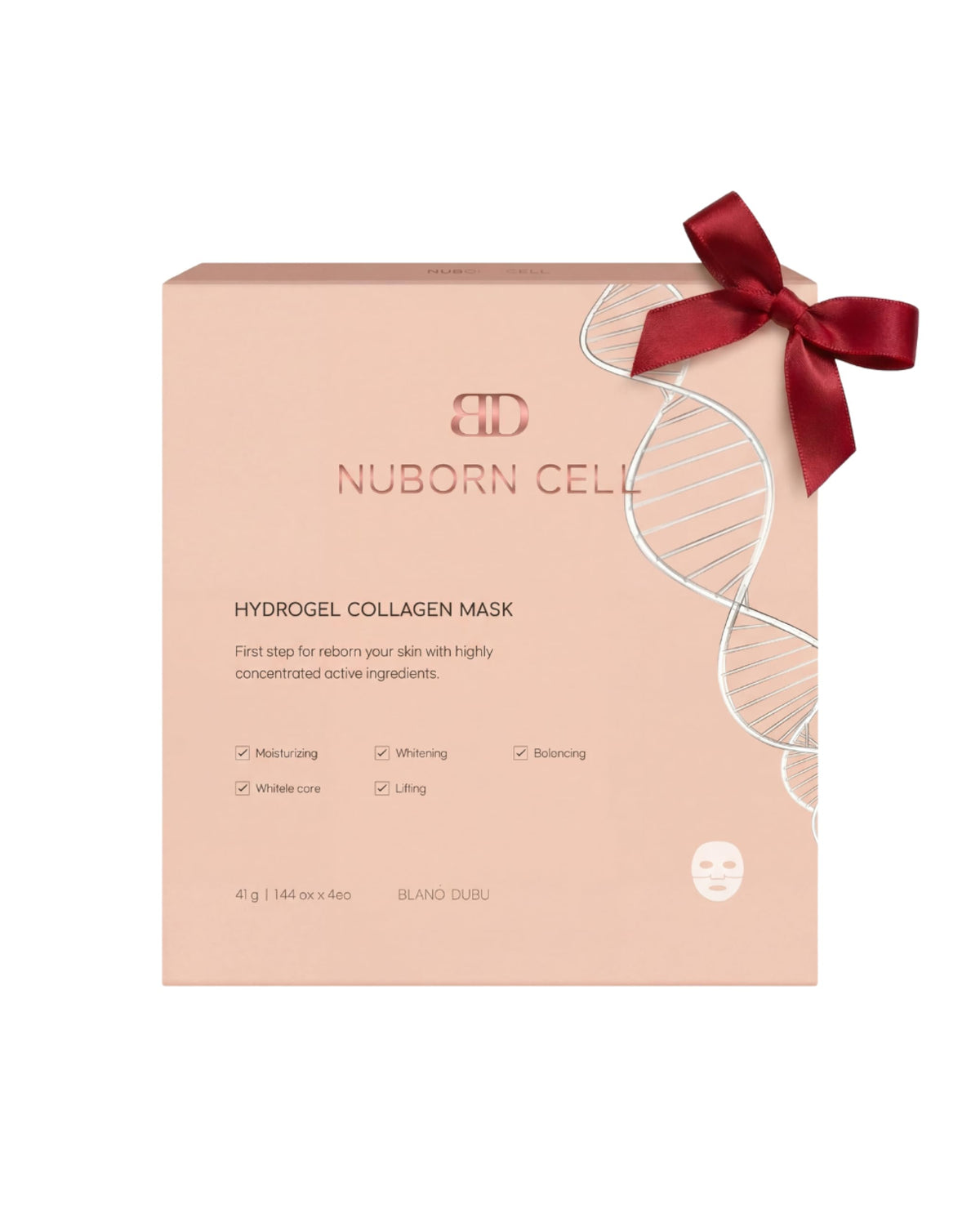 BLANC DUBU Nuborn Cell Hydrogel Masque visage hydratation intense