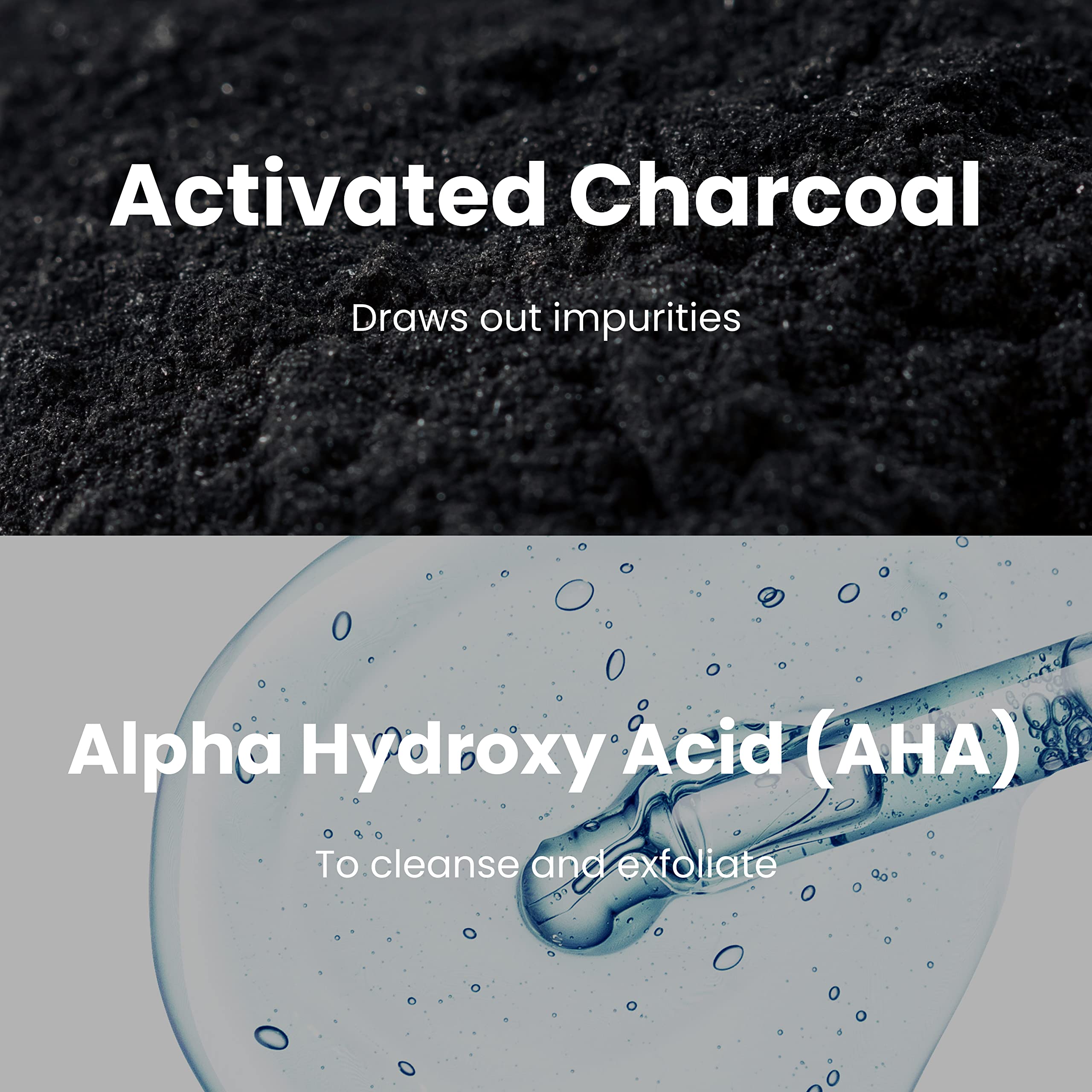 BLAQ Lingettes Charbon Actif – Aloe Vera apaise la peau.