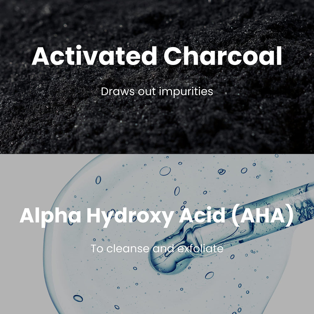 BLAQ Lingettes Charbon Actif – Aloe Vera apaise la peau.