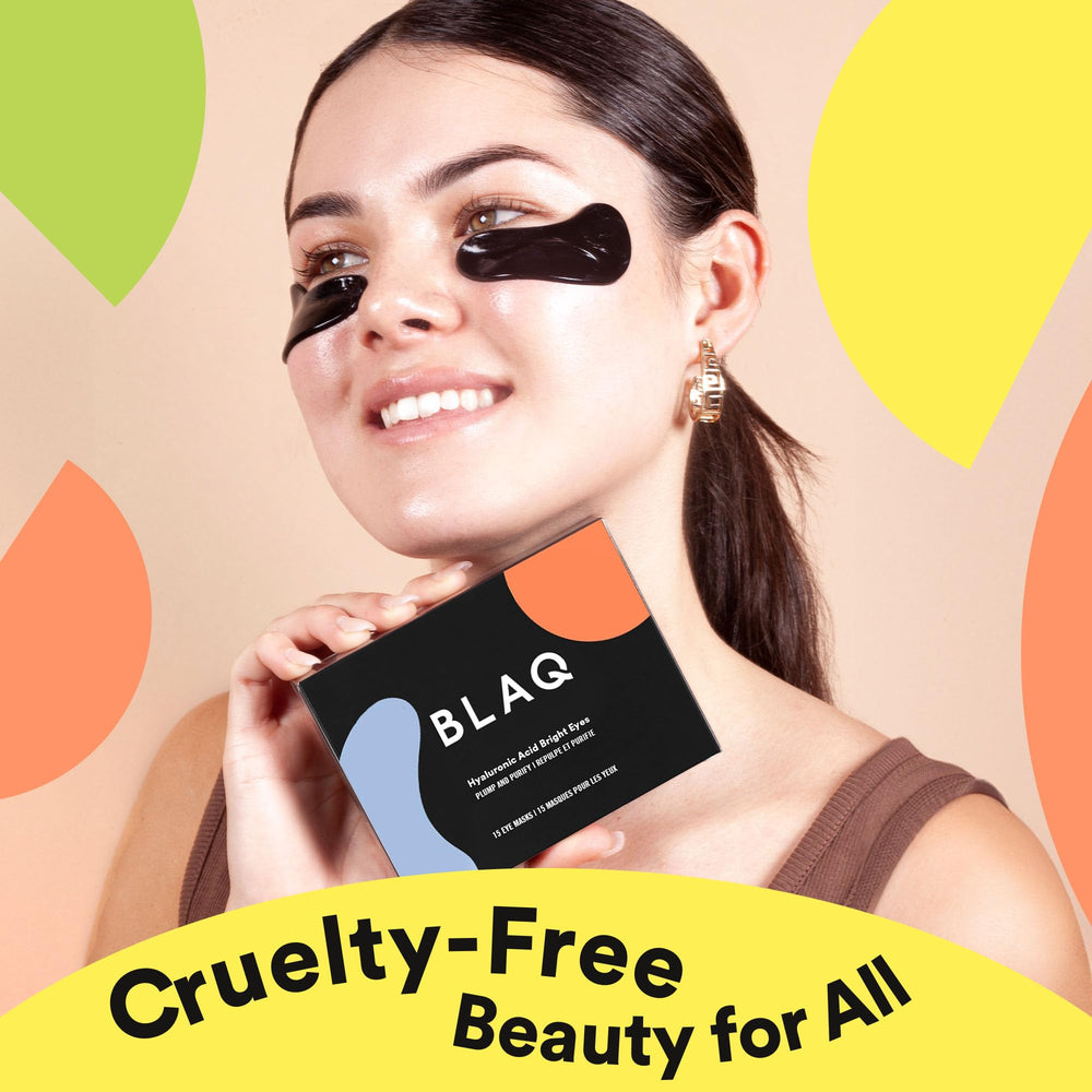 Texture gel légère des patchs yeux BLAQ pour un confort optimal