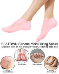 BLATOWN chaussettes silicone hydratantes, douceur après pédicure