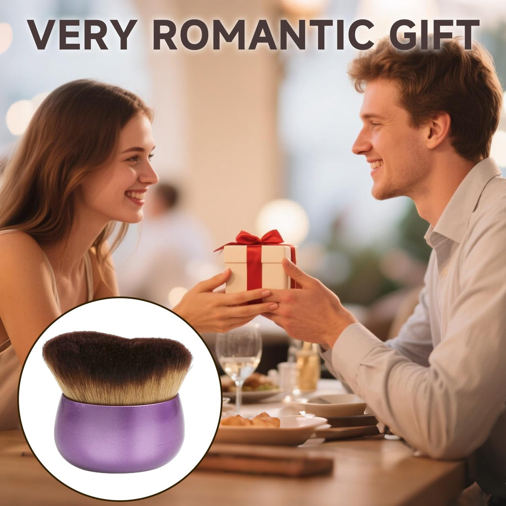 Coffret cadeau violet Blend & Blur, cadeau élégant pour routine beauté.