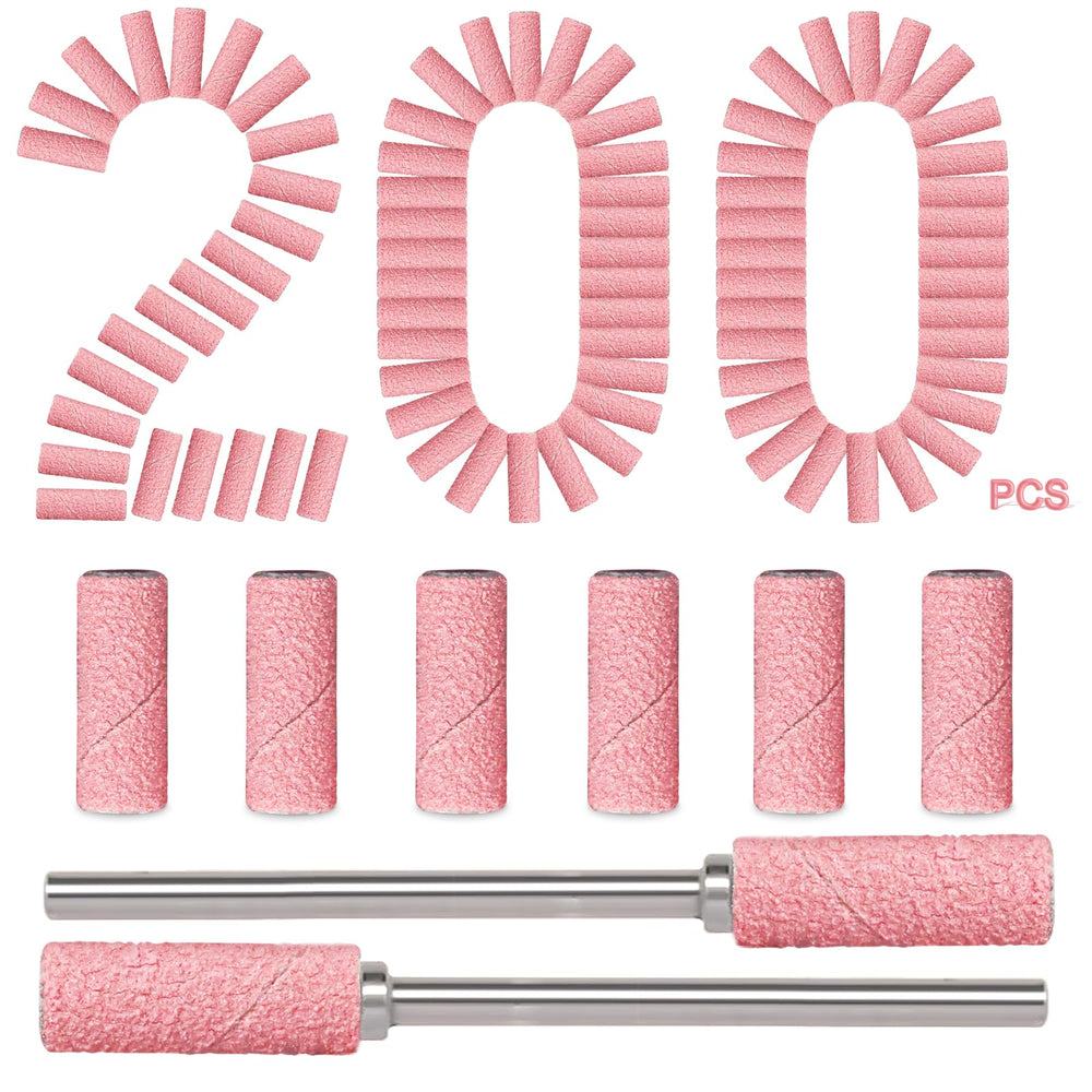 Bandes de poncage BLESWIN petites grain 180 pour finitions précises sur ongles.