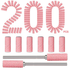 Bandes de poncage BLESWIN petites grain 180 pour finitions précises sur ongles.