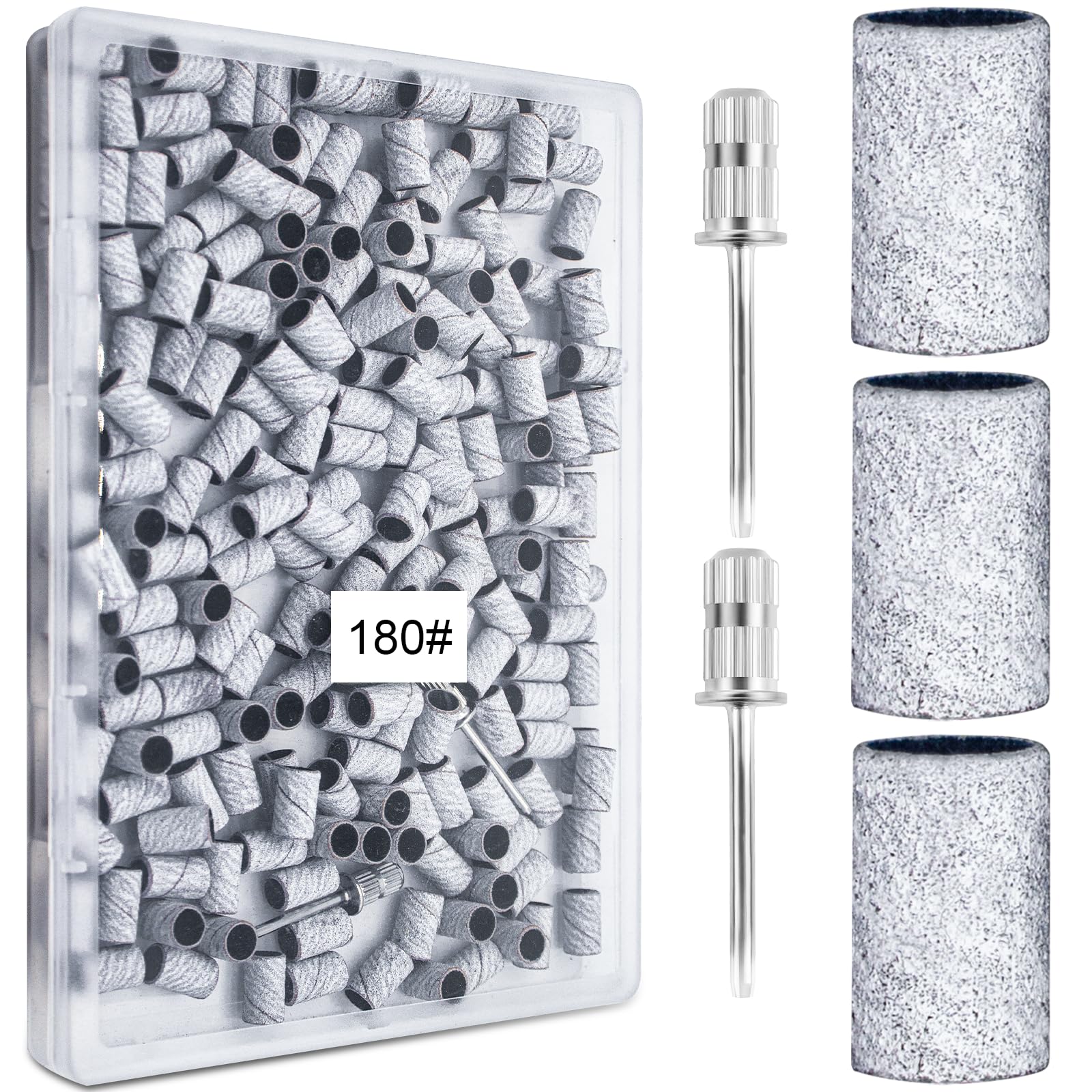 Bandes Zebra 180 grain BLESWIN pour ongles, durables et efficaces.