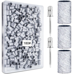 Bandes Zebra 180 grain BLESWIN pour ongles, durables et efficaces.