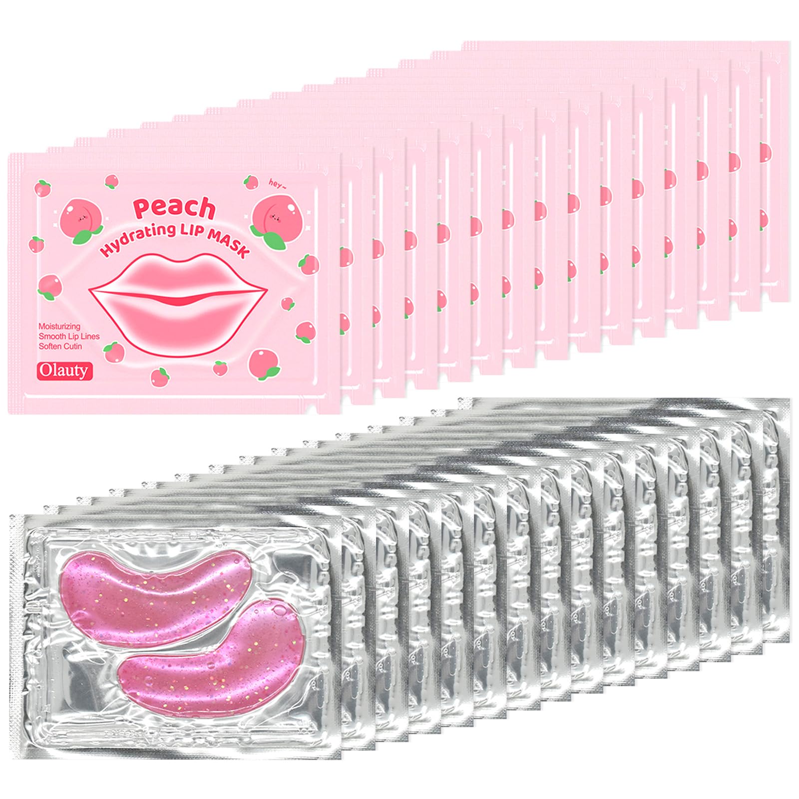 Masque lèvres BliBling cristal rose pour une hydratation intense et peau douce.
