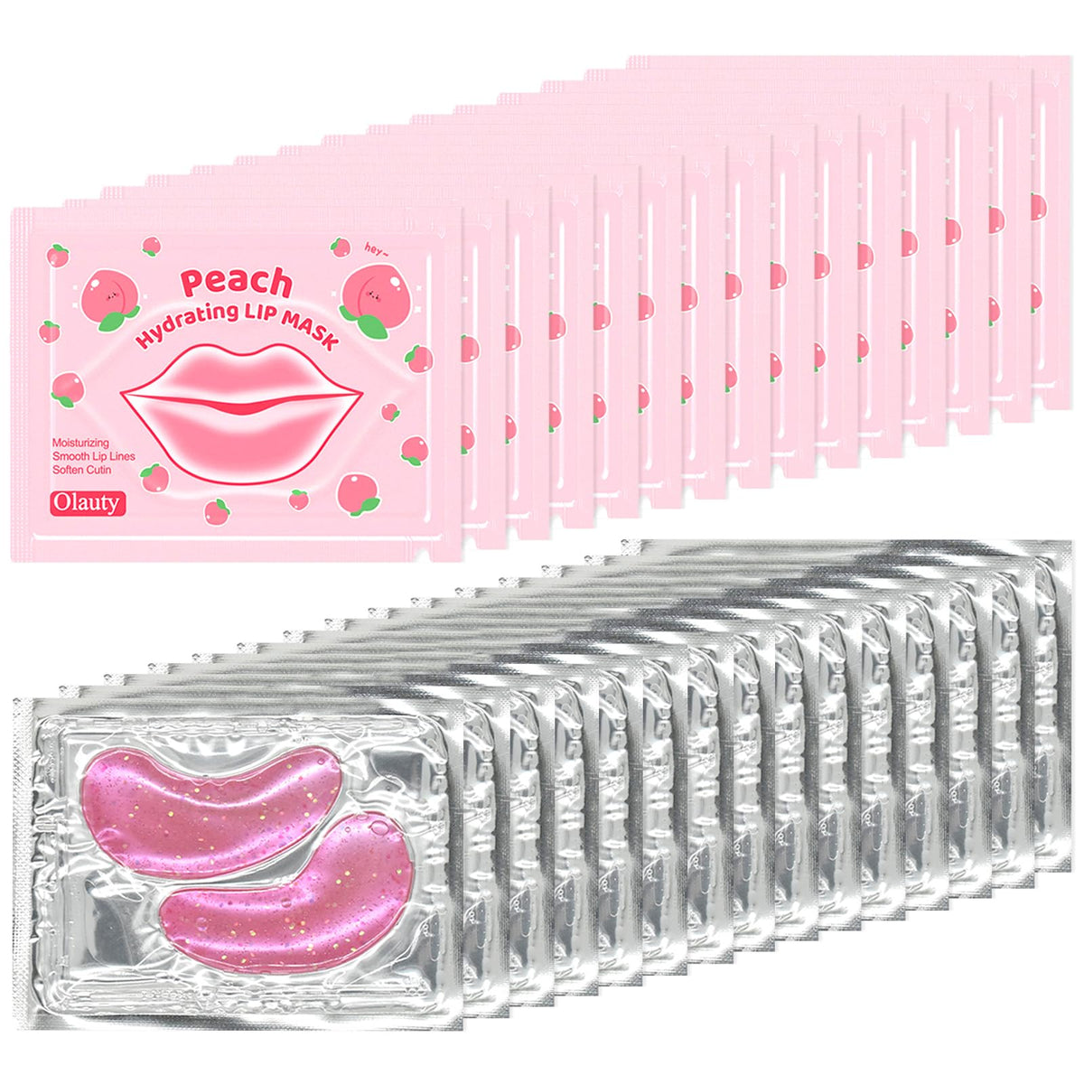Masque lèvres BliBling cristal rose pour une hydratation intense et peau douce.