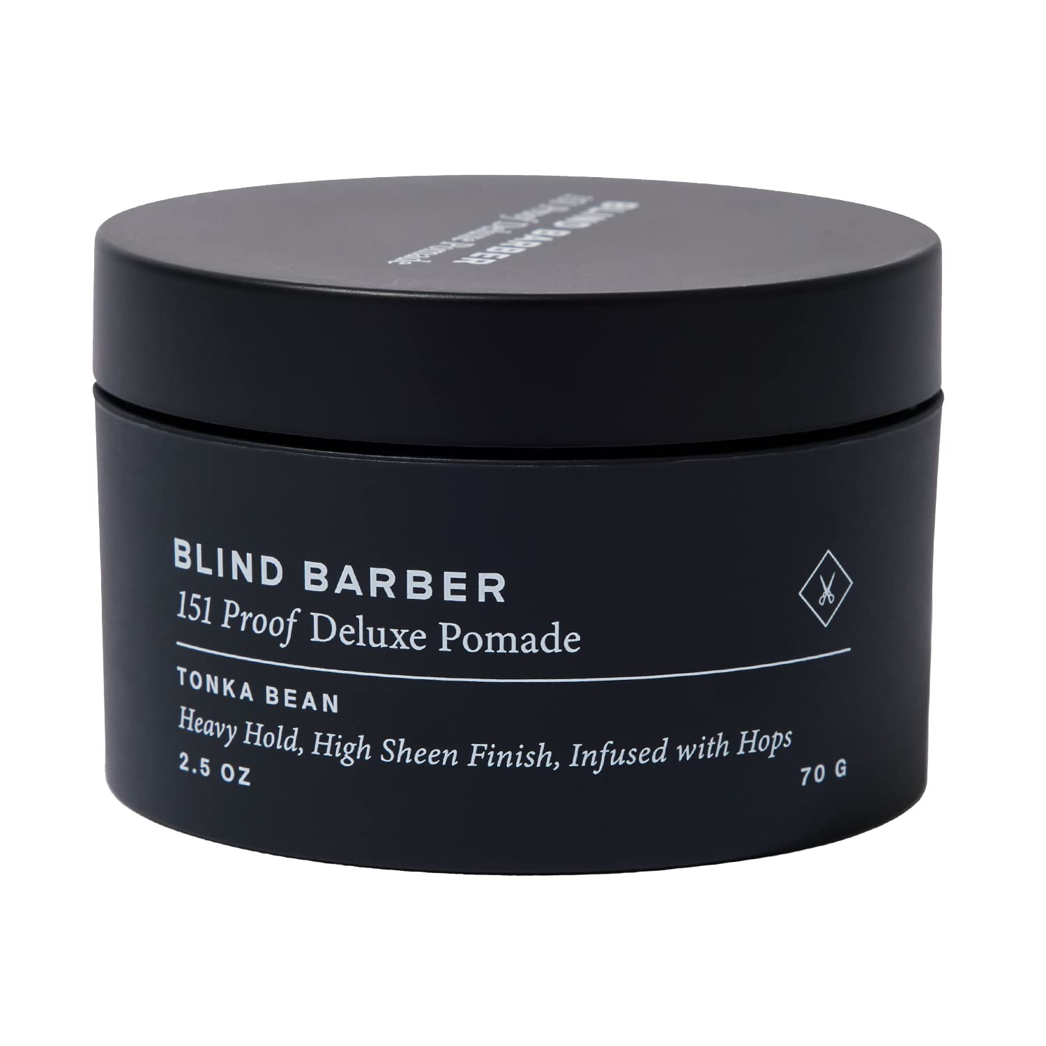 Blind Barber 151 Proof Deluxe Pomade, bouteille 2,5 oz pour une tenue durable