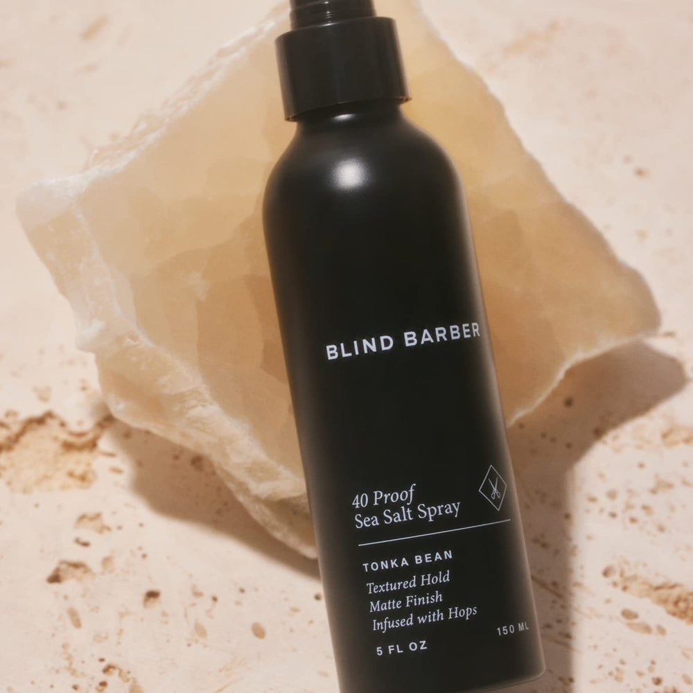 Hops-infused Blind Barber spray for conditioning and volume