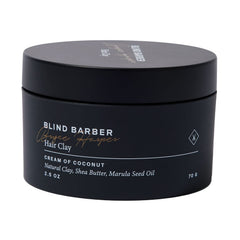 Blind Barber Bryce Harper argile-cheveux mat offre texture naturelle et tenue durable.