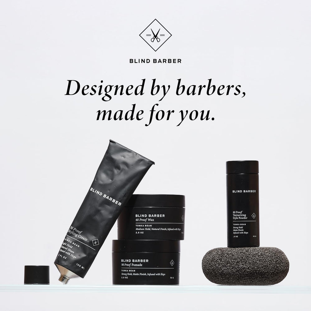 Coiffage quotidien avec Blind Barber sans résidu et douceur