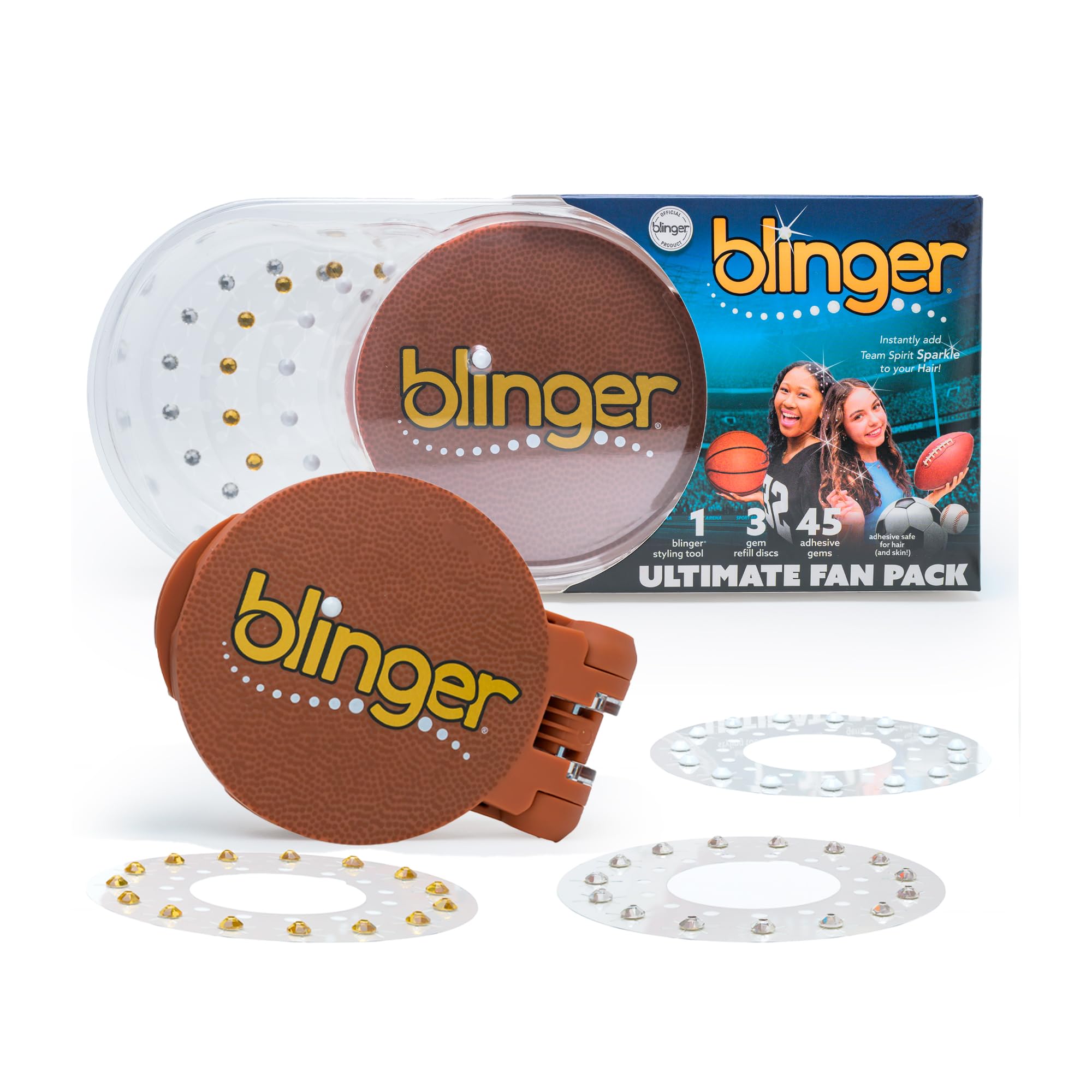 Blinger pack-fanultimate cristaux precis 45 – éclat idéal pour les jours de match