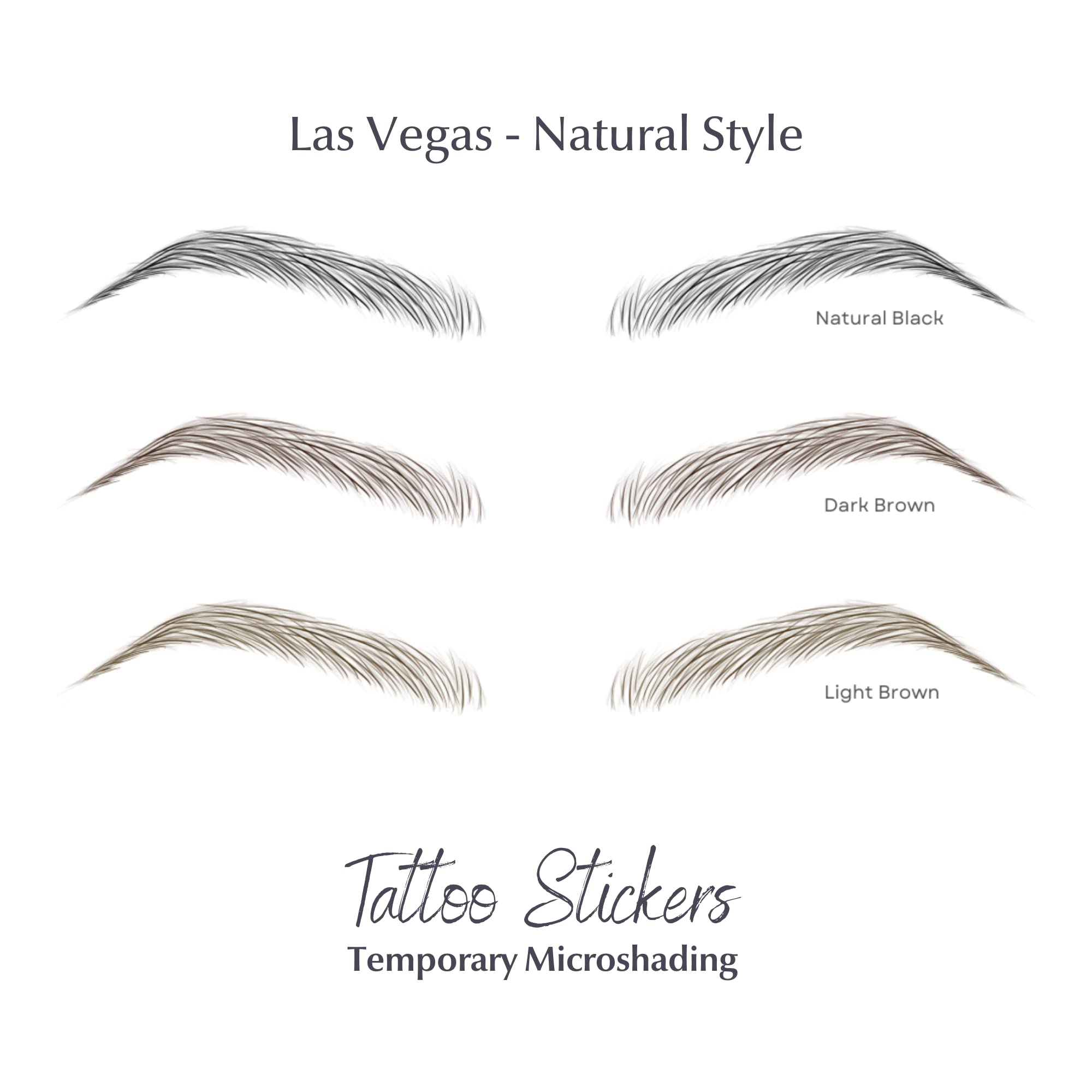 Bliss and Beyond USA sourcils brun clair Las Vegas pour un effet discret