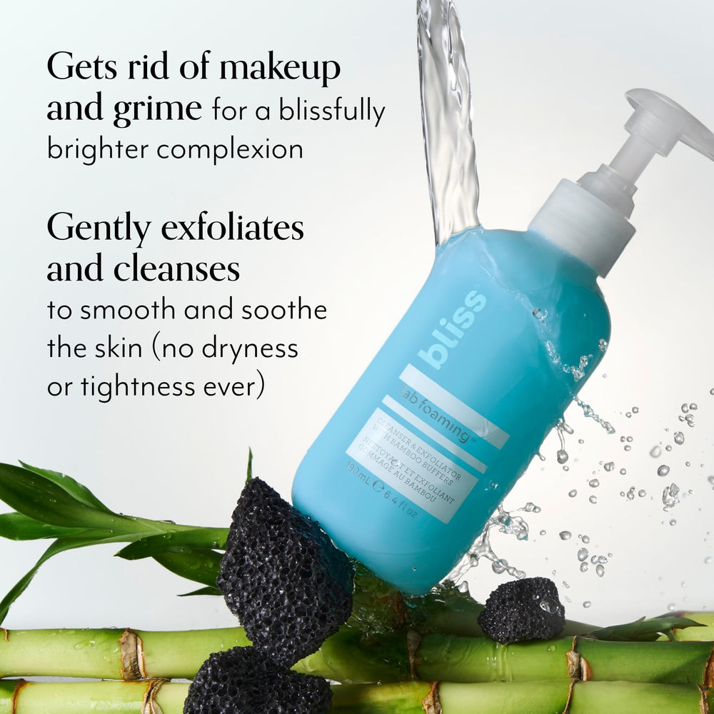 Bliss Fab, buffers en bambou, exfolient en douceur pour une peau plus lisse.