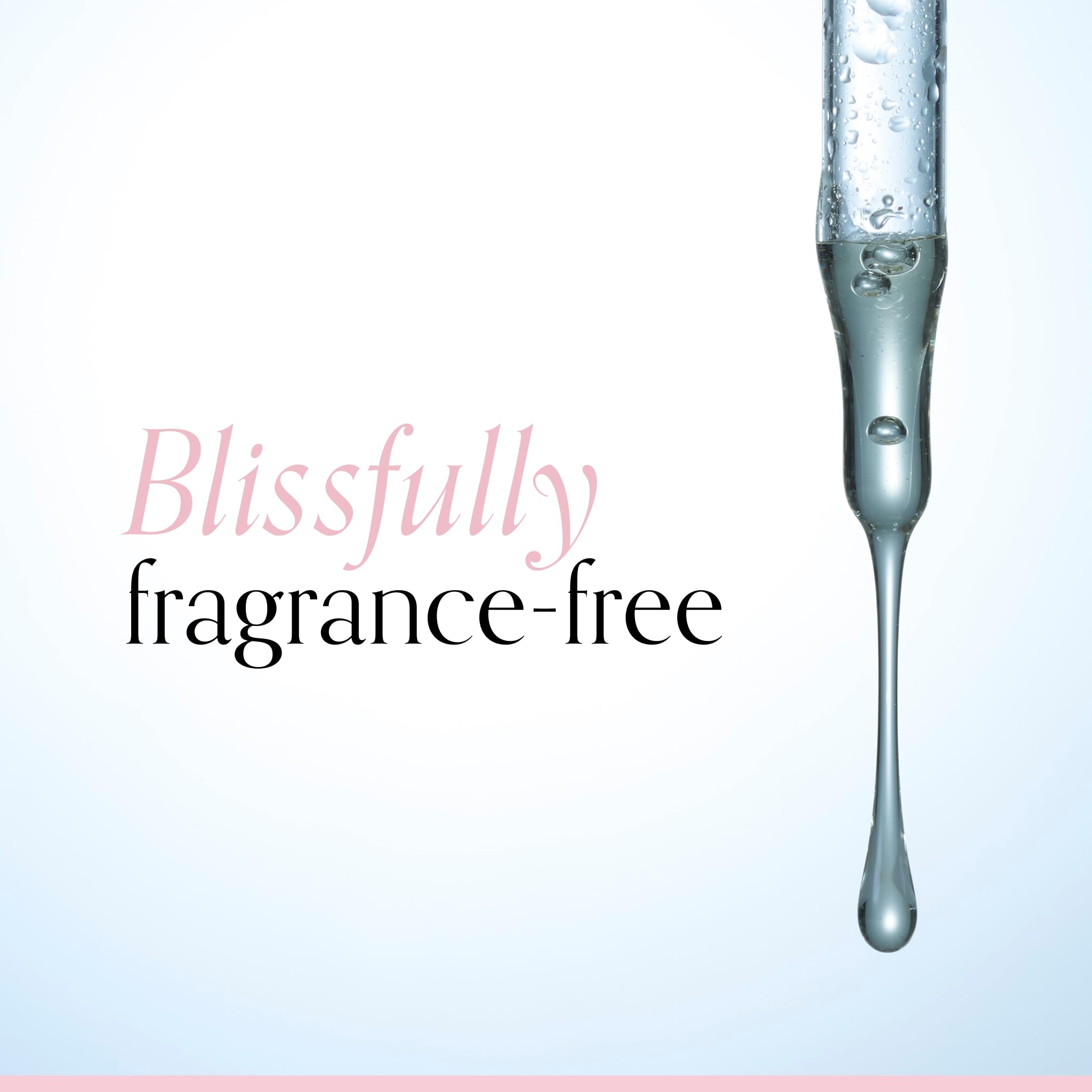 Texture crème lissante Bliss Naked, application douce pour peau sèche.