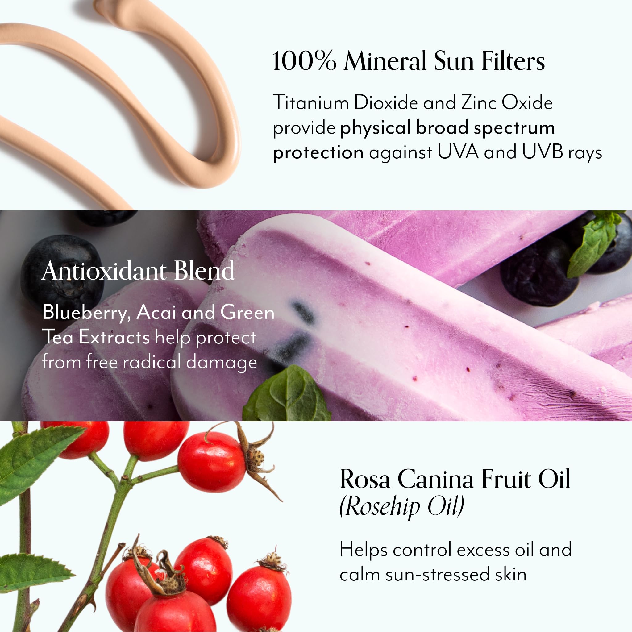 Bliss Block Star SPF30: antioxydants bleuet et acai pour nourrir la peau