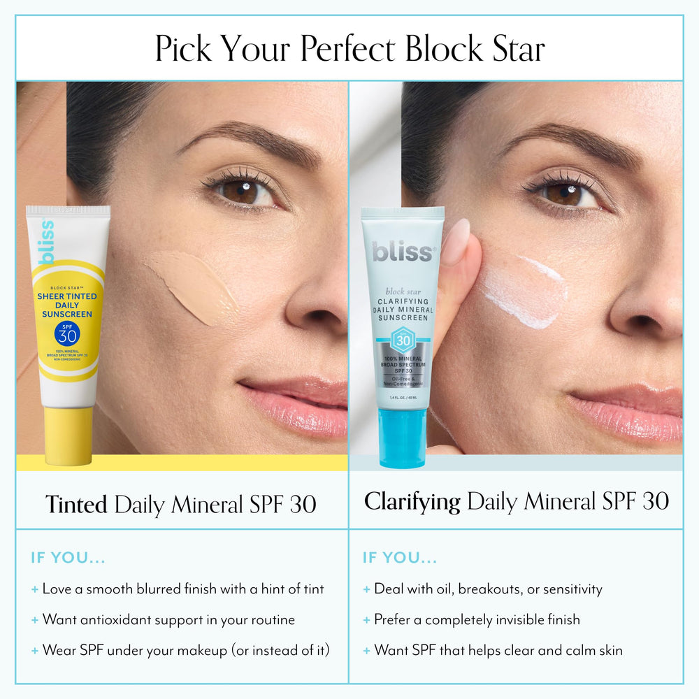 Bliss Block Star – application facile sous le maquillage pour un teint uniforme.