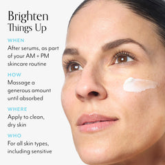 Bliss bouteille pompe crème visage emballage élégant et pratique.