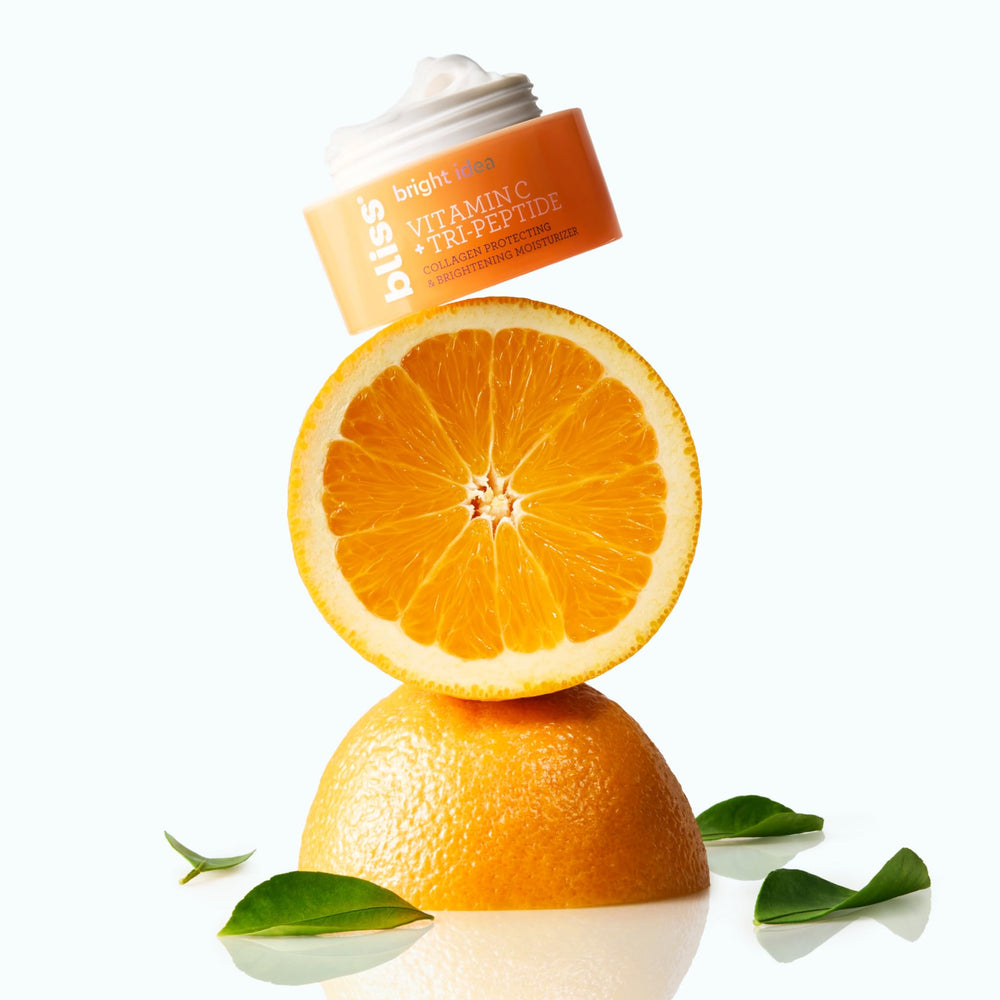 Bliss peau lumineuse et élastique protégée par le collagène.