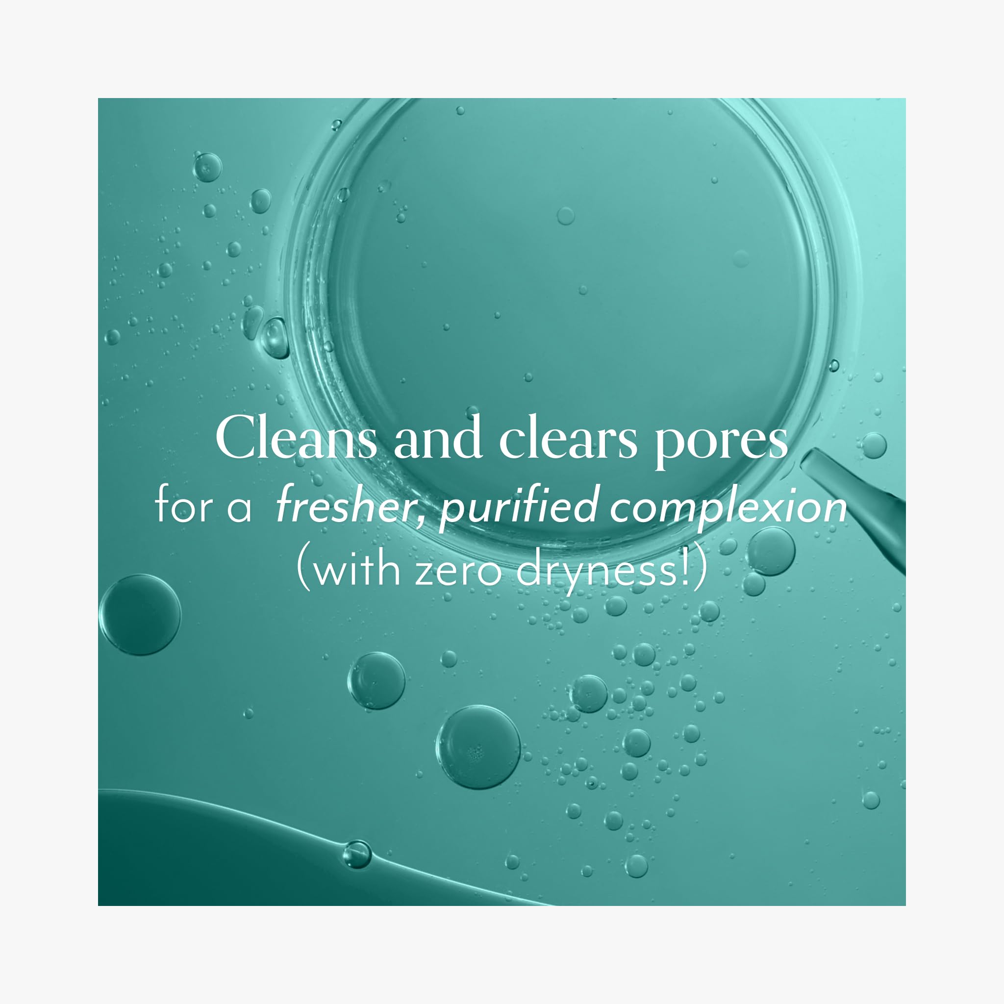 Bliss Clear Genius offre une purification en profondeur sans tiraillement.