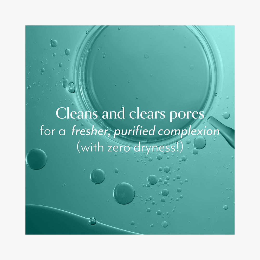 Bliss Clear Genius offre une purification en profondeur sans tiraillement.
