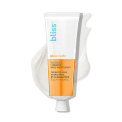 Bliss Glow Rush: bouteille hydratante à vitamine C, pour un éclat quotidien et une peau hydratée.