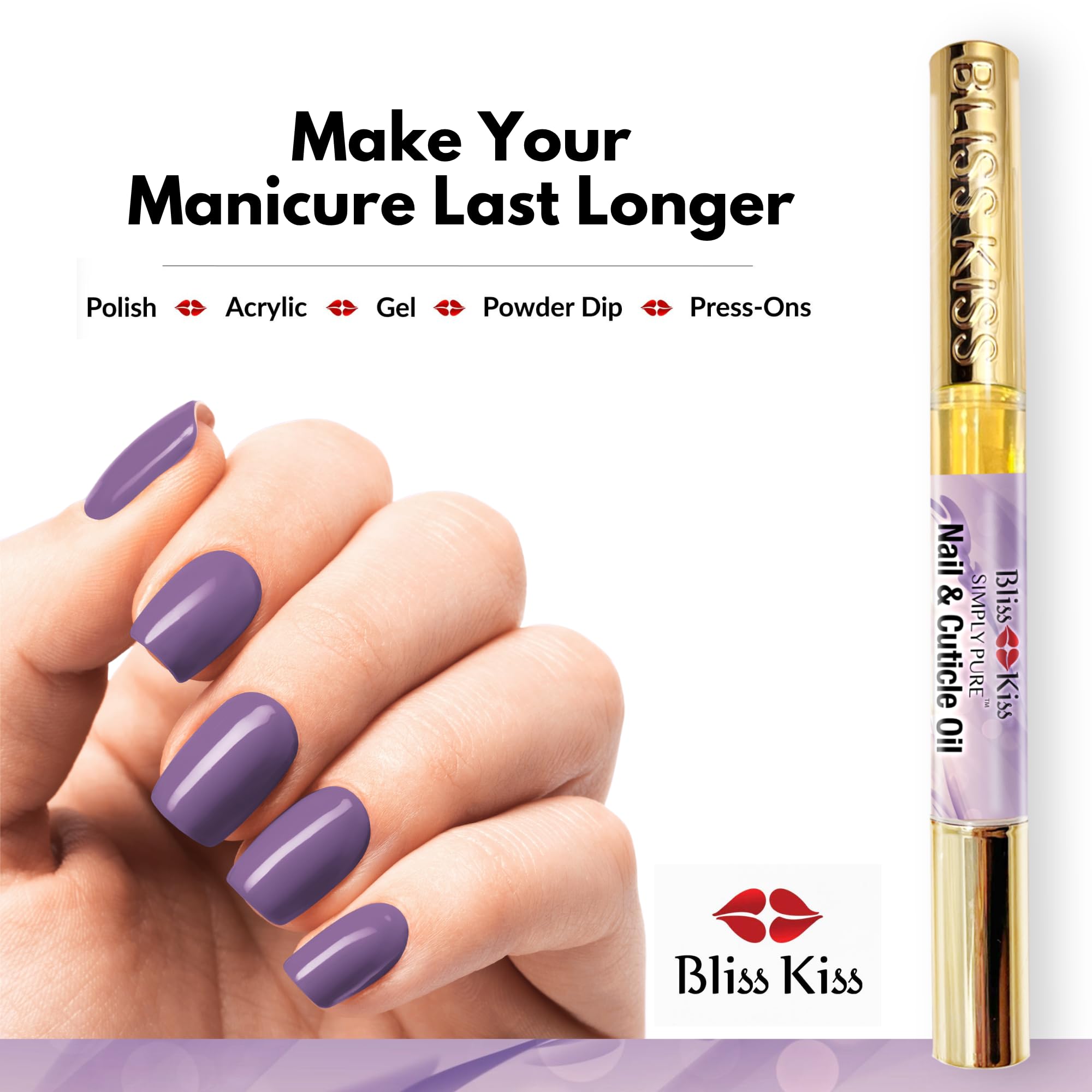 Bliss Kiss absorption rapide, non gras.