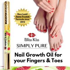 Bliss Kiss flacon huile ongles formation — nourrir et renforcer les ongles naturellement