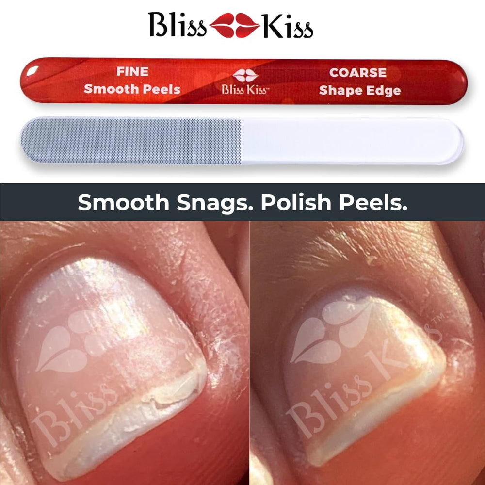 Bliss Kiss Nano Verre Accessoire Manucure – élément compact pour votre kit beauté.