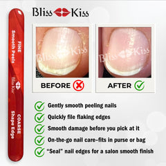 Bliss Kiss Nano Verre Polissage Doux – polissage délicat pour éviter les accrocs.