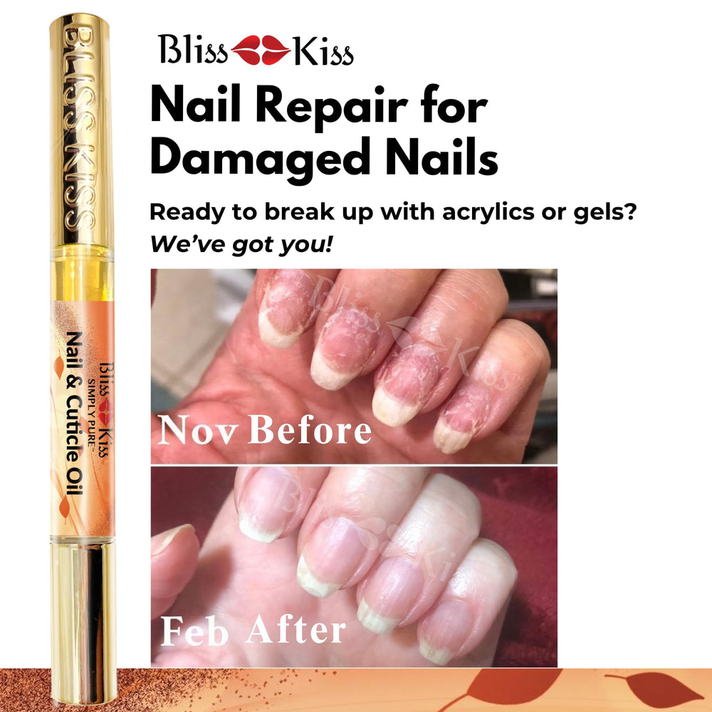 Renforcement des ongles après extensions avec Bliss Kiss