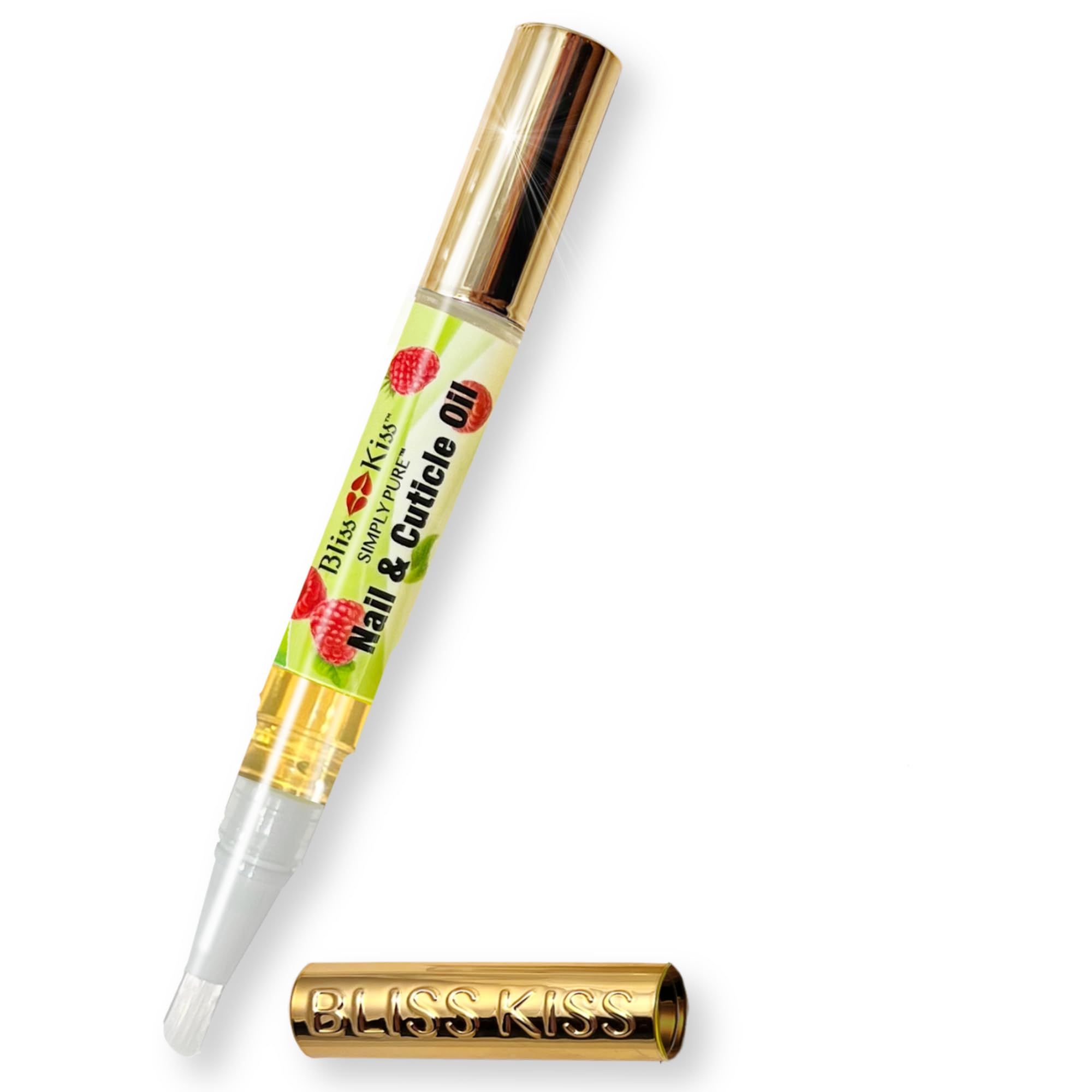 Bliss Kiss stylo huile cuticule jojoba — application précise pour cuticules hydratées et ongles flexibles